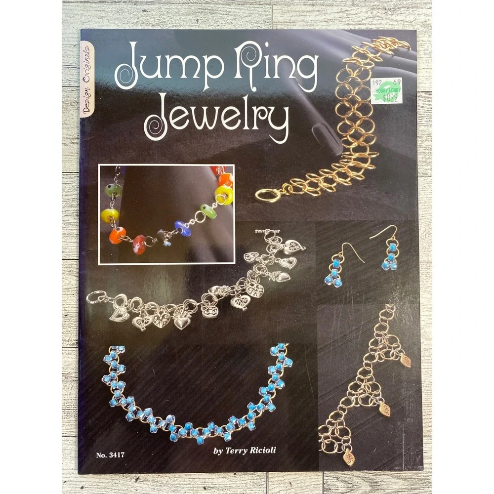 Jump Ring Jewelry Terry Ricioli 2008 DIY Craft Instructional‎ Book 3417
